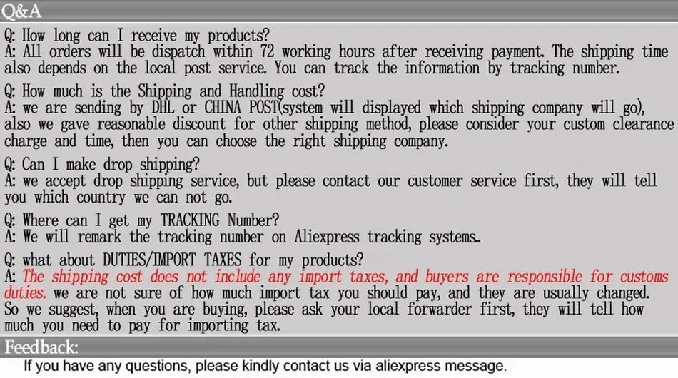 The image displays a q and a section of an online seller featuring text in black font on a light gray background with red highlights about the Megir men luxury sports quartz watch.
