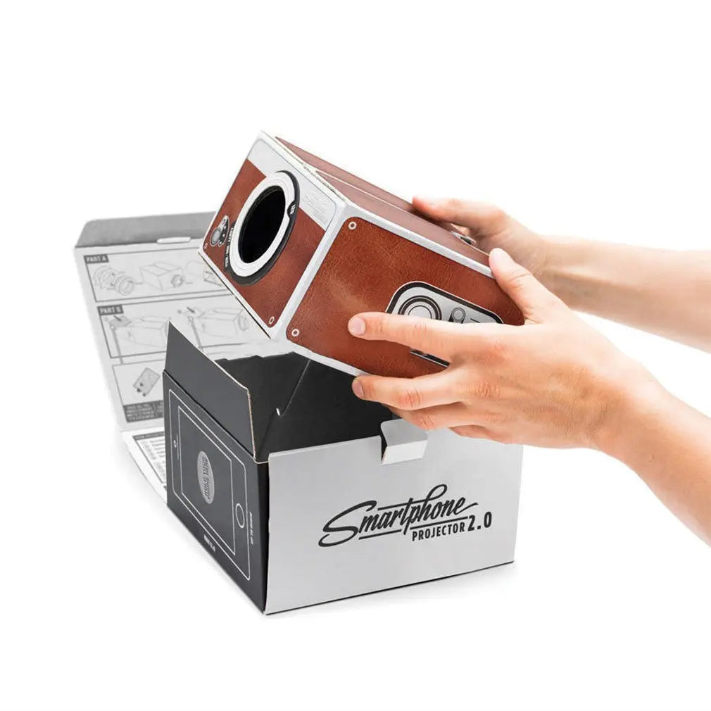 Home Theater DIY Smart Phone Projector 2.0 Second Generation DIY Installation Small Projector Digital Entertainment Projector