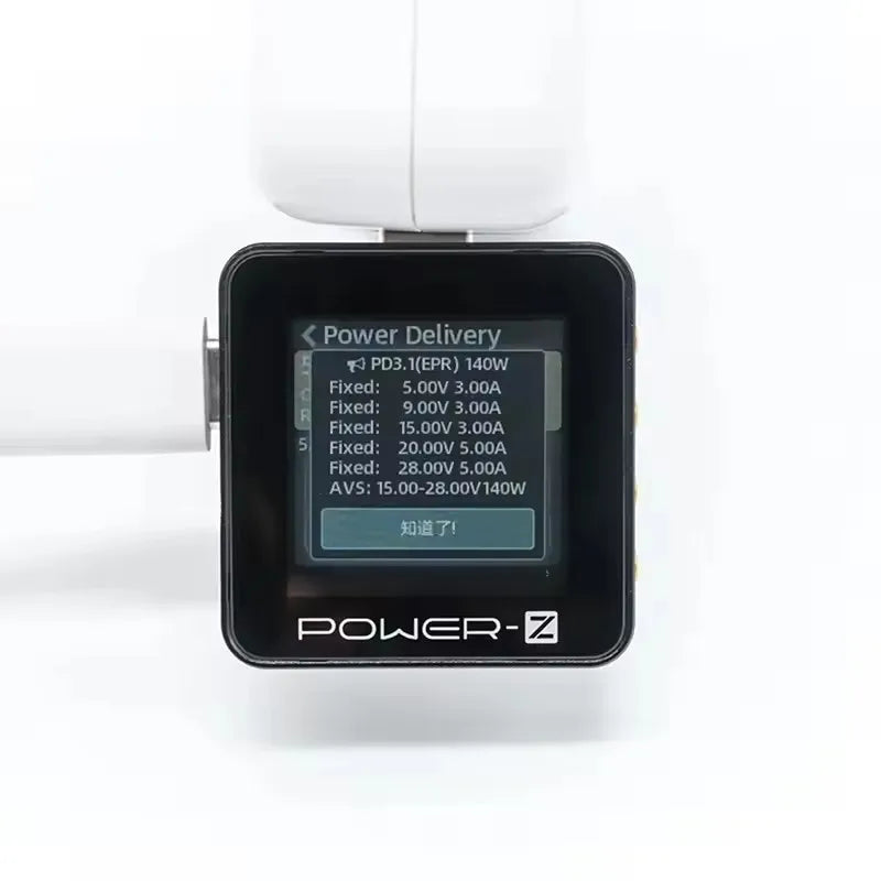 KM003C ChargerLAB POWER-Z USB PD3.1 Protocol PPS 50V 6A Range Dual Type-C USB Capacity Tester