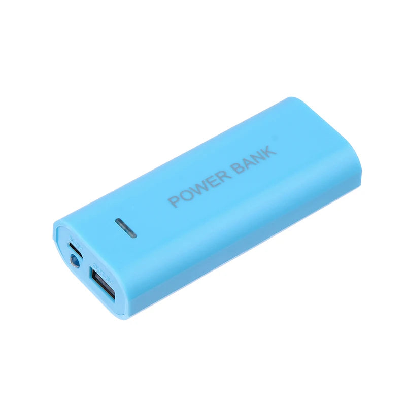 New Portable Power Bank Case DIY 2Cell 18650 Battery Box For Smart Phone Charge 5V 1A For 18650 Battery With Indicator Light