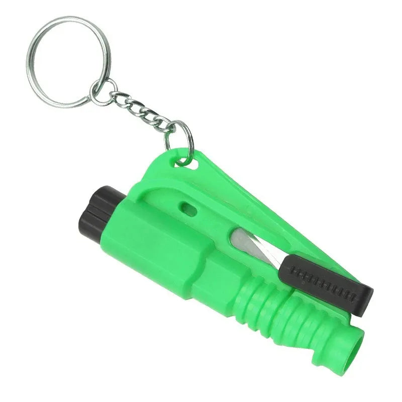 Safety Hammer with Rescue Whistle, Car Escape Tool,2-in-1 Window Breaker Seatbelt Cutter, Compact Emergency Escape Tool for Car