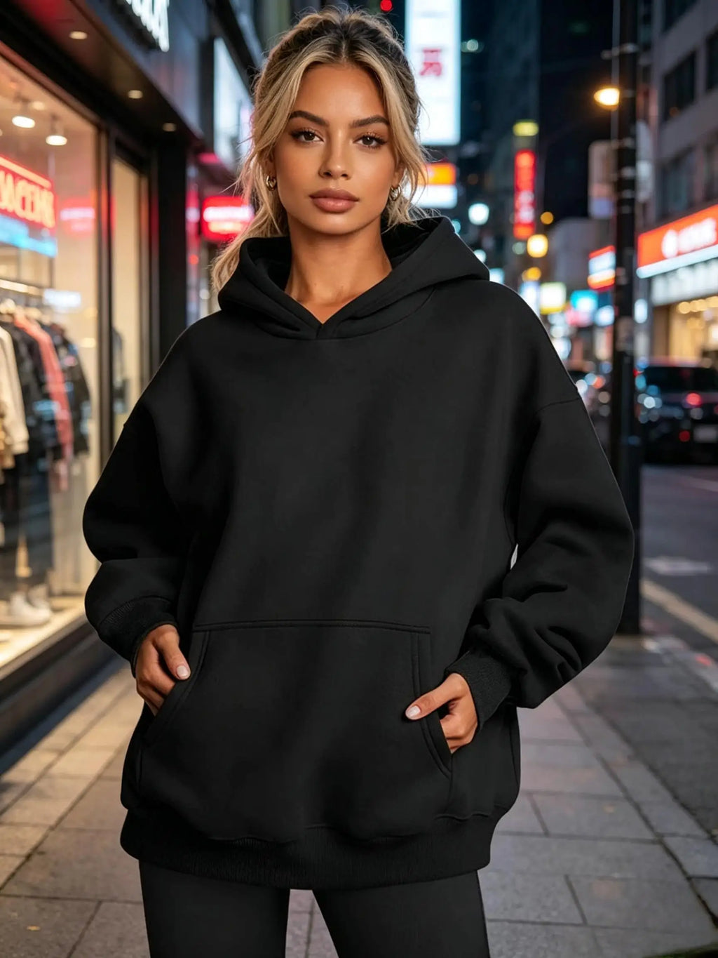 New Women tops Casual Hoodies Women Fleece Warm Hoodies autumn winter Pullovers Fashion Multiple Colour loose Women Sweatshirts
