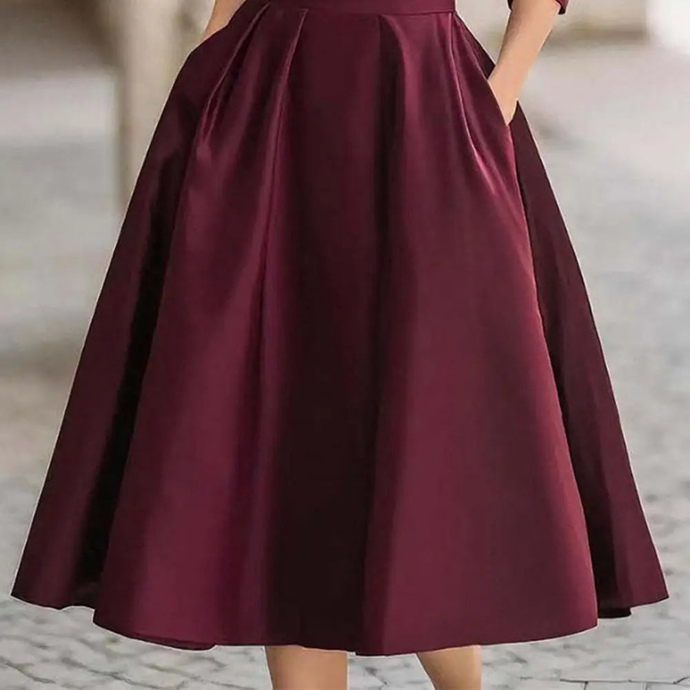 Elegant Women Blazer Dresses Business Office Midi Blazer Dress Women's Lapel V Neck Work Dress A Line Swing Dress Formal