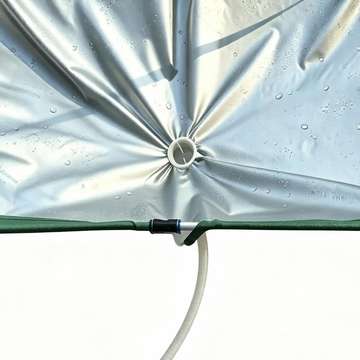 Garden Water Harvester Cloth Rain Collector with Hose Rain Catcher Filter for Lawn Outdoor Backyard Garden Balcony Camping