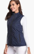 Women Warm Leisure Vest Autumn and Winter Cotton Vestsuit Girl Flexible Thermal Winter Warm Jacket Vest