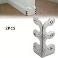 Skirting Board Edge Guards for Furniture & Baseboard Protection, Decorative Metal Wall Protectors, Corner Protectors Furniture