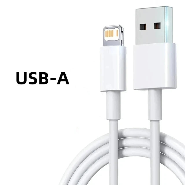 For PD 35W Fast Quick Charger USB Type C For iPhone 15 14 13 12 11 Pro Max Mini Plus XR XS Charging Data Cable Accessories