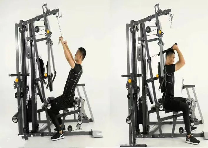 3 People Station Gym Fitness Equipment Multi-functional Combination Set Sports Strength Equipment Comprehensive Trainer Gym