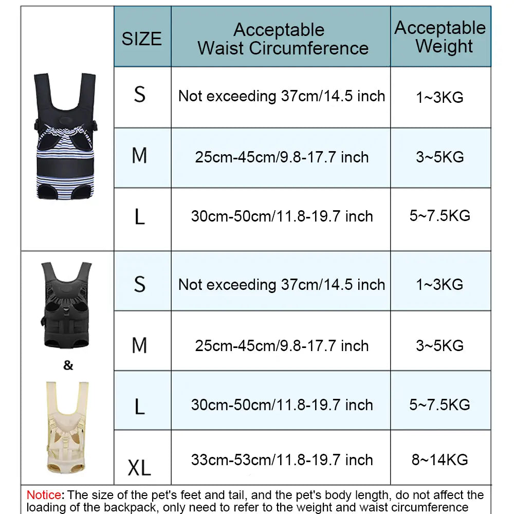 Mochila portabebés para bebé con rayas blancas y negras, con correas ajustables, en tamaños S, M y L, diseñada para el portamascotas para motocicleta Suzuki V-Strom y adecuada para usuarios de Ducati Scrambler y Ducati Multistrada.