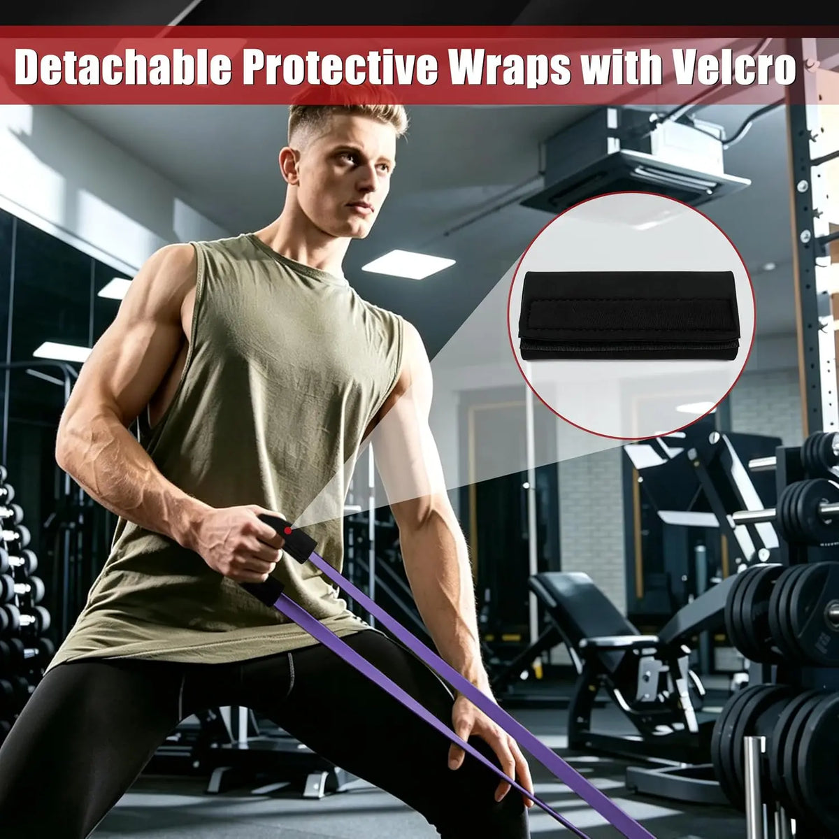 4/5-Level Resistance Bands for Working Out, Pull Up Assistance Bands