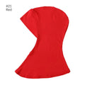 Under Scarf Hijab Cap Women Stretch Under Caps Solid Color Hijab Under Scarf Woman Hijab Cap Unisex Hijab Hats Turbans for Women
