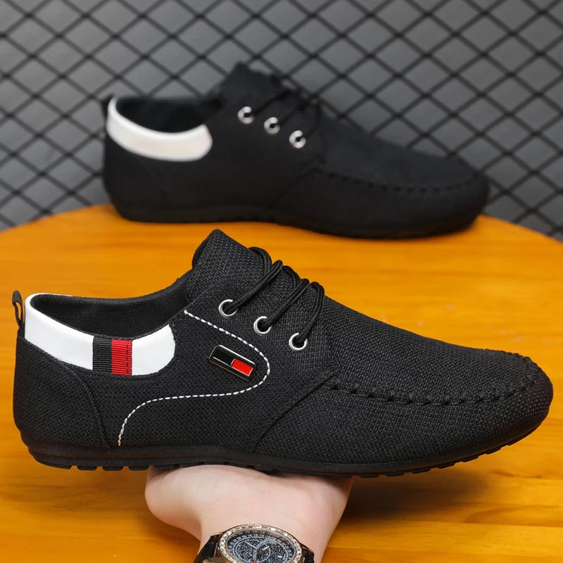 Men's Casual Sneakers, Lightweight, Breathable & Comfortable, Ideal for Daily Commute, Business‑casual Outfits