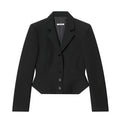 Blazers & Jackets Women's 2026 New Spring Office Blazers Chic Slim Elegant Short Jacket Street Youth Women's Warm Coats
