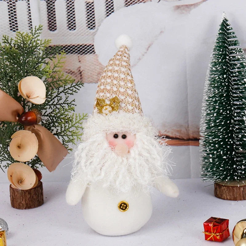 Christmas Decorations Gnome Santa Claus Snowman Christmas Dolls New Year Ornament Xmas Tree Decor Home Decoration Navidad Natal