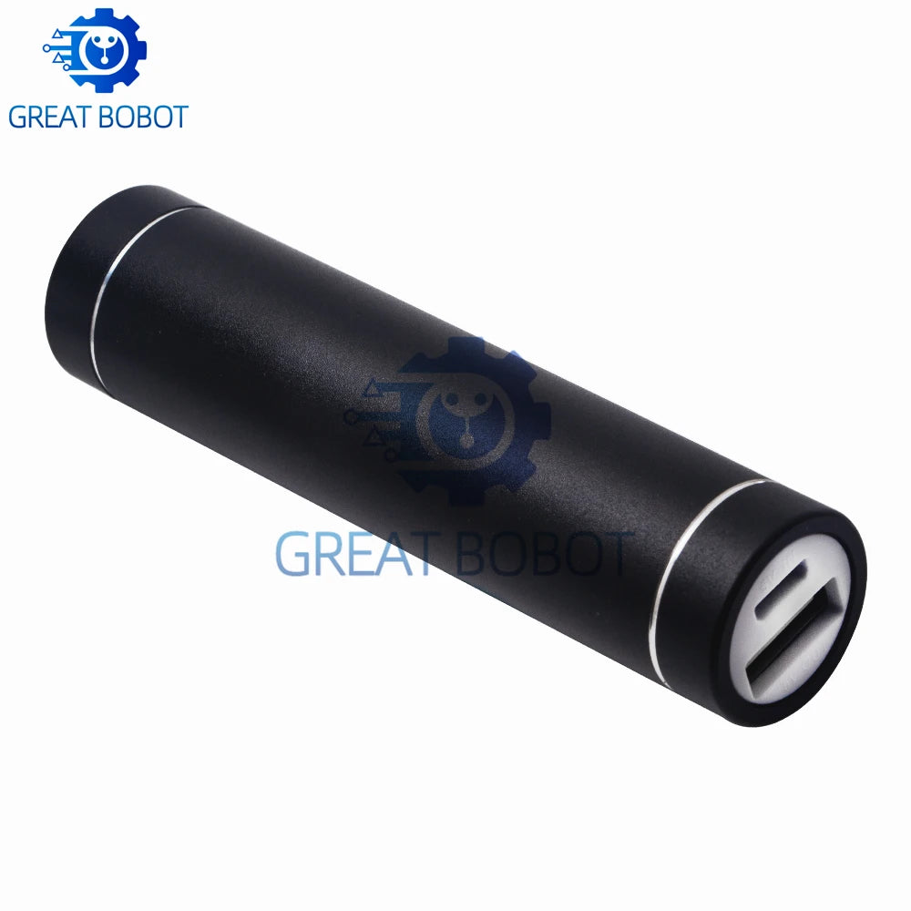Metal Power Bank DIY Kit-No Welding Required! Includes Storage Case,1X 18650 Battery,5V1A USB External Charger for Smart Phones
