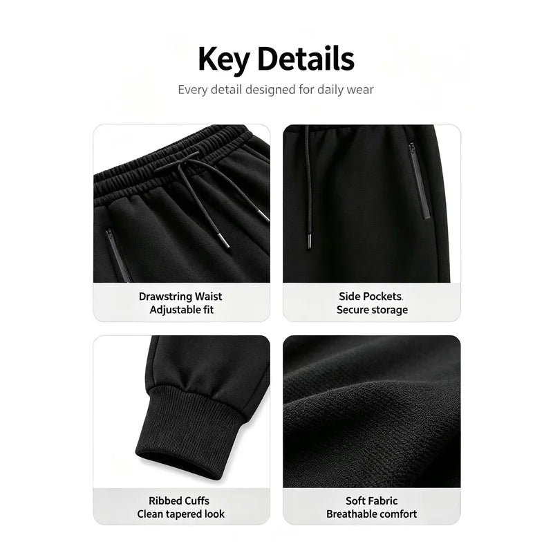 Men's Casual Fashion Sports Pants New Style For Autumn And Winter Elastic And Breathable Leggings Popular For Jogging And Fitnes