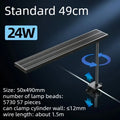 LED Aquarium Lamp Full Spectrum Aluminum Alloy Rotatable Fish Tank Light Aquatic Plants Clip-on Aquatic Lamps Fishbowl Lighting