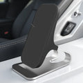 Wireless Charger Mount 10W 7.5W 5W Qi Fast Charging Pad 2 Coils Case Friendly Anti Slip Rubber Type C Input