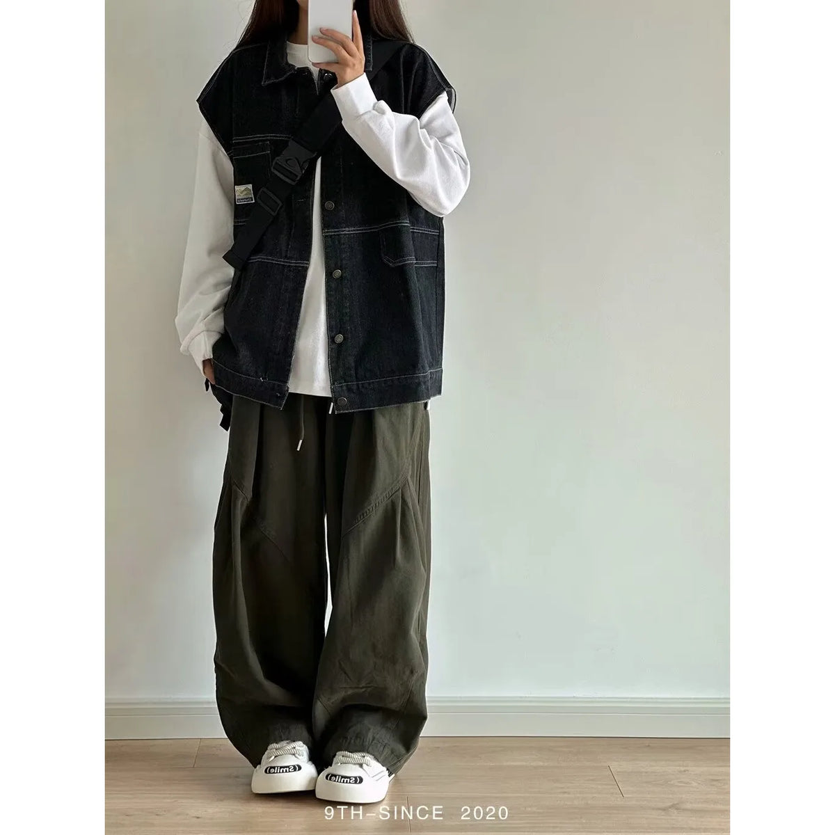 Cargo Pants Casual Sports Gym Hermers Man Men Clothing Tracksuit Striped Pants Men's Brand Copy Clothes Pleated Sweatpants Y2k