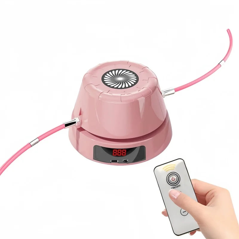 Smart Jump Rope Machine Auto Count Electric Motorized Fitness Trainer For Adults Kids Portable Home Exercise Equipment