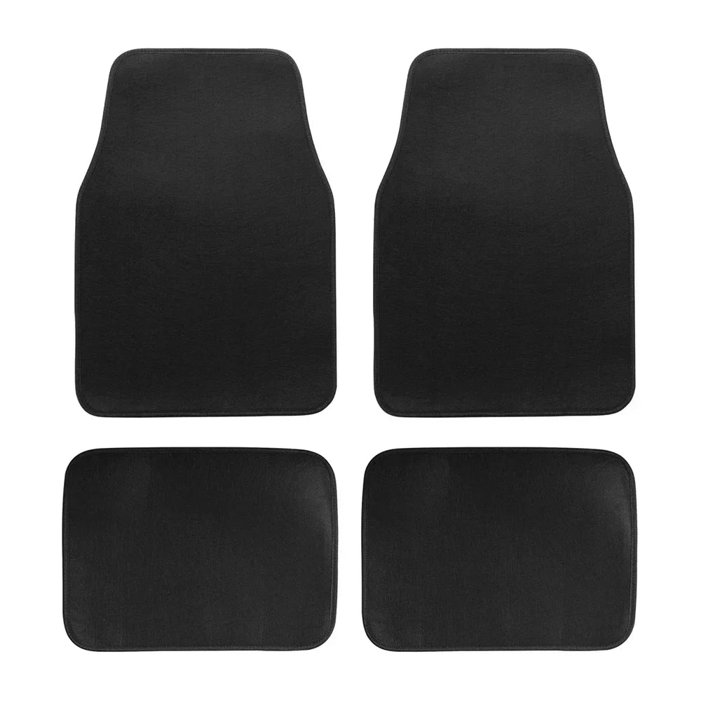 Car Floor Mat Front & Rear Automotive Carpet Floor Mats For Auto SUV Sedans Vans Accessories Dirt and Wear-resistant