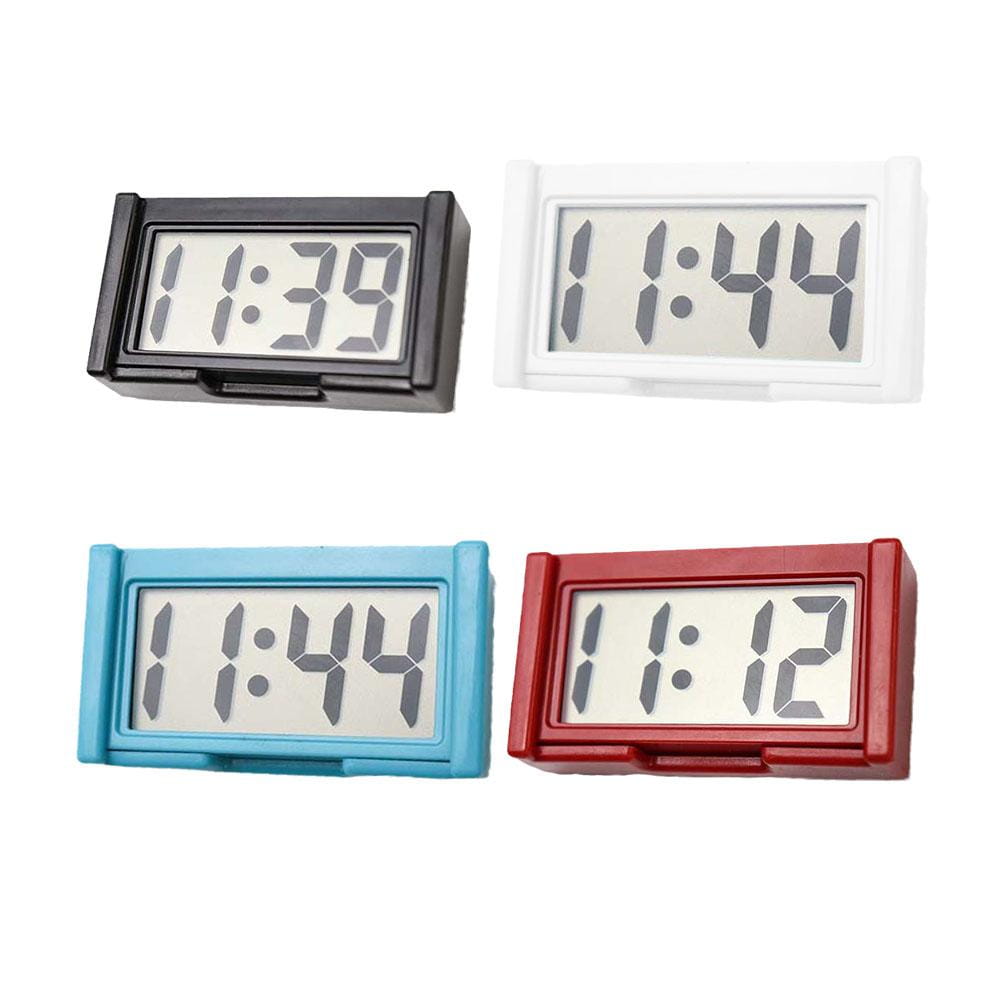 Car Electronic Clock Dashboard Time Electronic Digital Display Car Clock Self Adhesive Simple Digital Clock Car