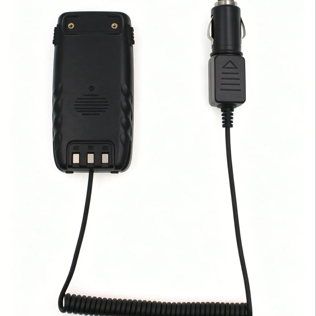Original Car Charger for QYT KT-8R Battery Eliminator 12V Portable Powerful Walkie Talkie Charger