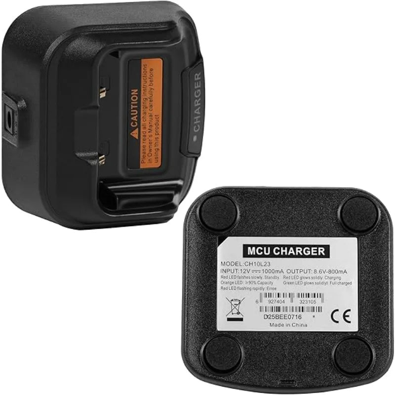 CH10L23 Desktop Charger for Hytera Radio BD502i BD552i BD612i BD506 BD516 BD556 Batteries BL2018 and BL1506 Walkie Talkie
