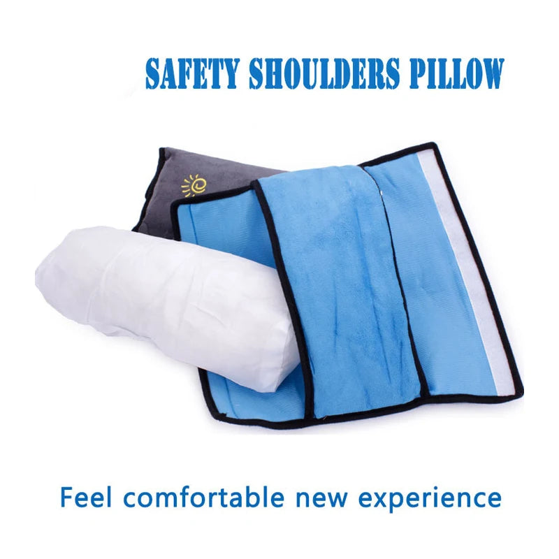 Baby Pillow Kid Car Pillows Auto Safety Seat Belt Shoulder Cushion Pad Harness Protection Support Pillow for Kids Toddler