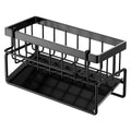 Kitchen Countertop Storage Rack Sink Sponge Holder Dishcloth Drain Basket Soap Tray Cleaning Tool Organizer for Kitchen