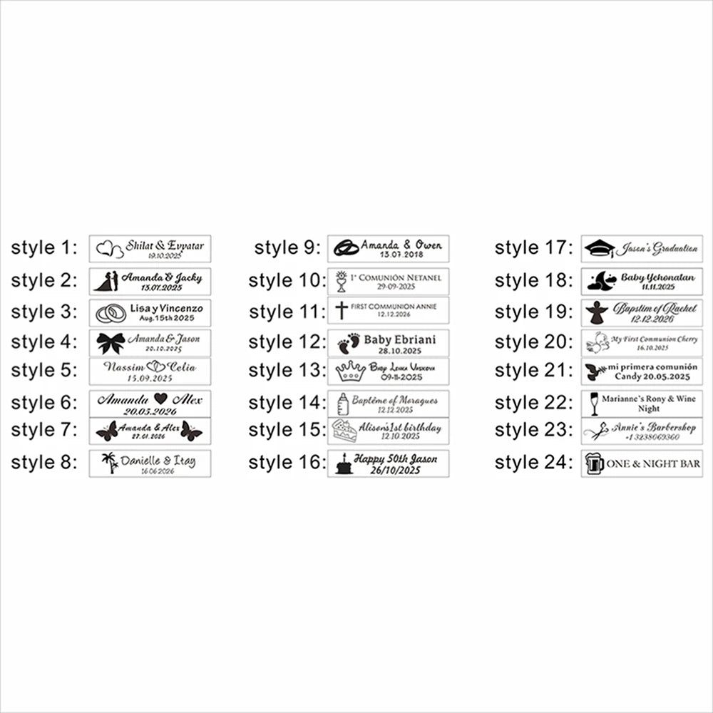 5/20/50Pcs Personalized Engraved Wood Key Chain - Custom Keychain Gift for Home Car Office, Birthday Anniversary Small Business