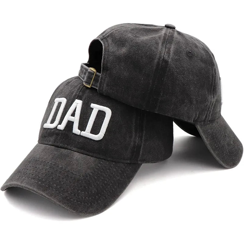 Mom Dad Gifts Hat Embroidered for Couples Parents Adjustable Baseball Caps Gift Mom and Dad Hats Fathers Day