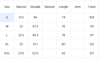 Guide des tailles du haut gris en maille diamant à manches courtes indiquant les mesures du vêtement en centimètres pour les tailles S à XXL.