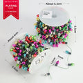 5/10M/roll Christmas Garland Small Bulbs String Mini Colorful Lights No Electricity Xmas Tree Hanging Fairy Dollhouse Ornaments