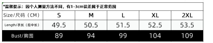 メンズ用メタリッククロップタンクトップのサイズ表：スリムフィット、光沢のあるベストタイプ。バストサイズ（センチメートル）をS〜2XLのサイズで表示。