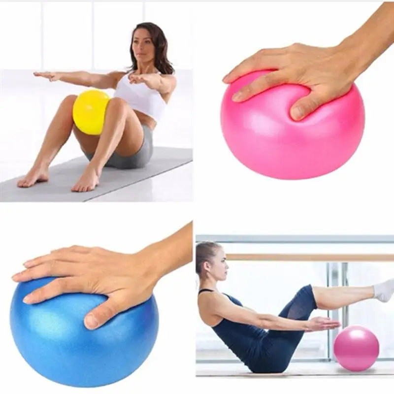 Matte Explosion Proof Mini Yoga Ball 25cm Pilates Ball Inflatable Gymnastics Ball Fitness Balls Gym Fitness Tools