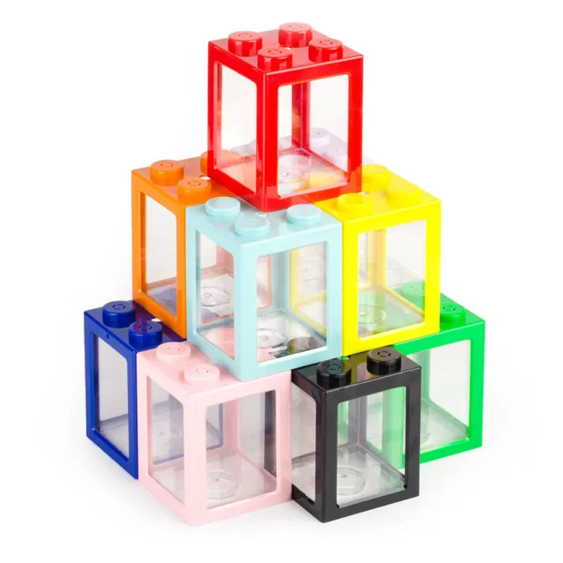 Acrylic Desktop Aquarium Mini Water-Free Plastic Tank for Betta Shrimp Jellyfish - Portable Glass-Like Aquarium for Home Decor