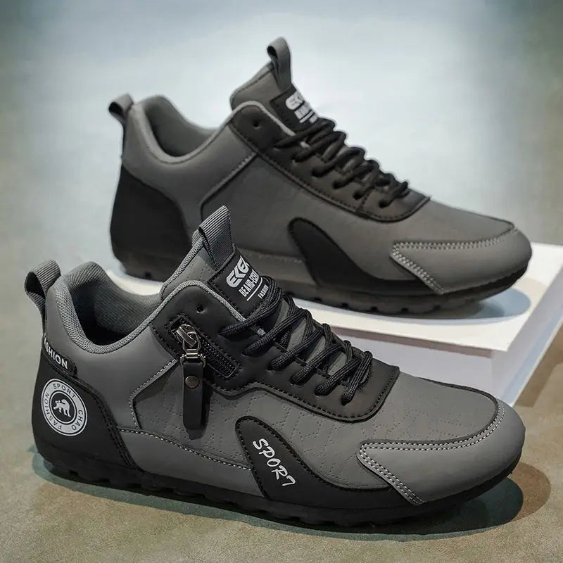 Casual Running Shoes for Men Soft Bottom Anti-Slip Fashionable Sports Sneakers Easy to Wear All Season round Outdoor Shoes