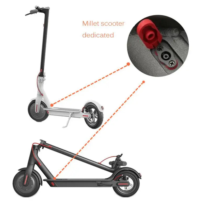 ✦ 1 Set For M365 Electric Scooter Accessories Charging Head Charging Port Connection Replacement Accessories