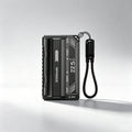 DIY Mini Portable Detachable Power Bank 22.5W Ultra Fast Charging 21700 Shell Removable PD Cable USB Type-C No Battery For Phone