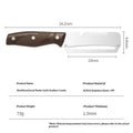 Kitchen Essentials 3-in-1 Peeler Knife with Serrated Edge and Integrated Opener for Daily Cooking