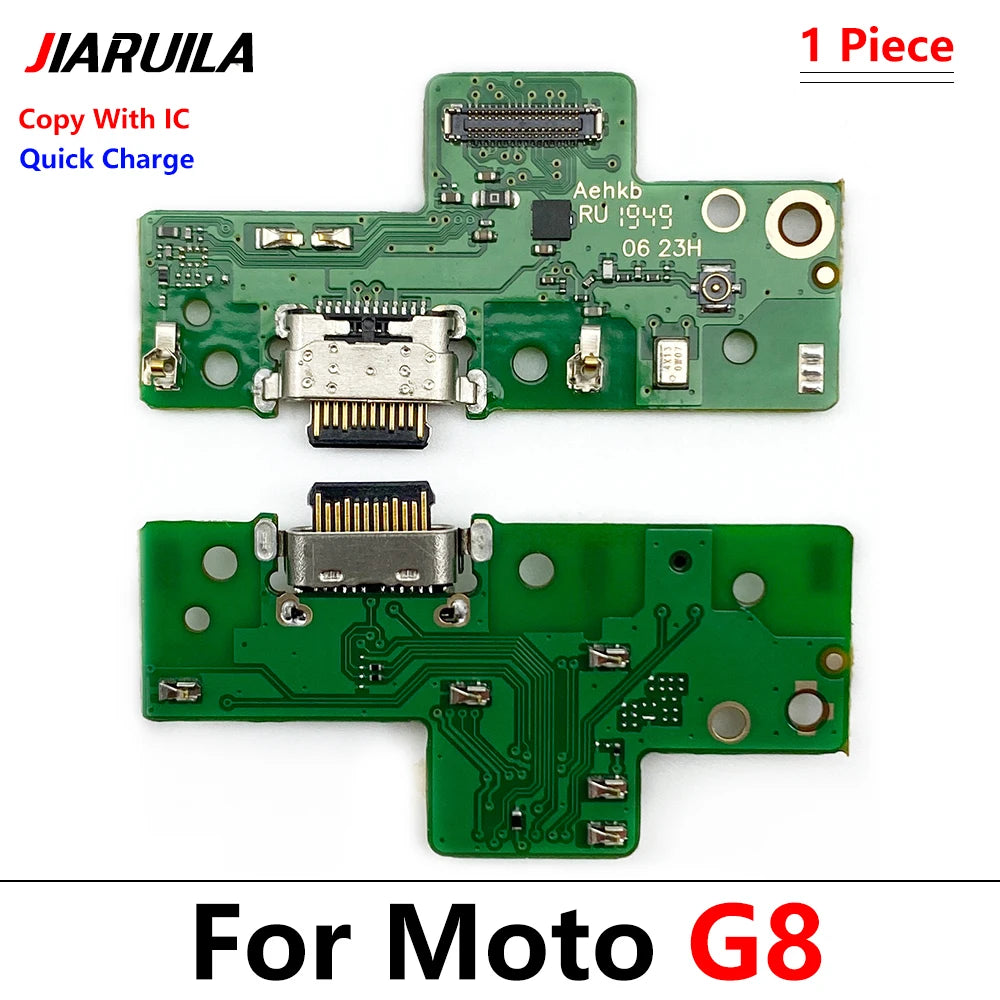 Fast Charger For Moto G9 Power G8 Plus M G7 Power G6 Play USB Dock Charging Dock Port Board With Mic Microphone Flex Cable