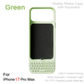 Mobile Phone Case with Keyboard Magnetic Suction All-in-One Phone Case Wired External Keyboard For iPhone 16 Pro Max 17 Pro Max