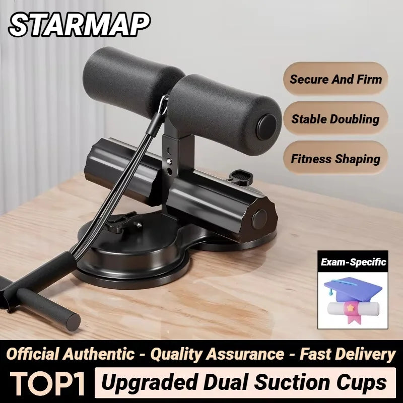 Abdominal Sit Up Equipment Suction Cups Ankle Support Workout Fitness Adjustable Sports Physical Exercise Aids Home Indoor