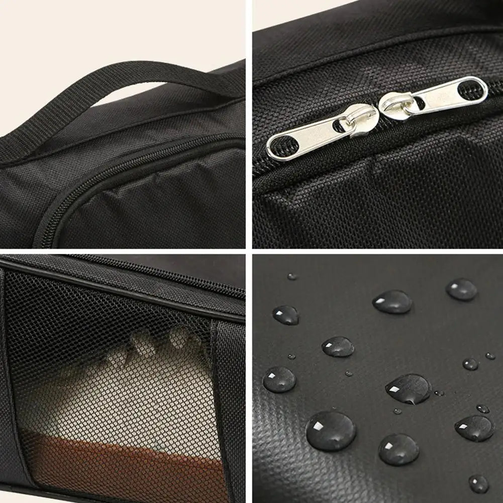 Travel Shoe Bag Portable Golf Shoe Storage Bag Dustproof Shoe Carrier Bags Breathable Sports Shoe Storage Organizer Handbag
