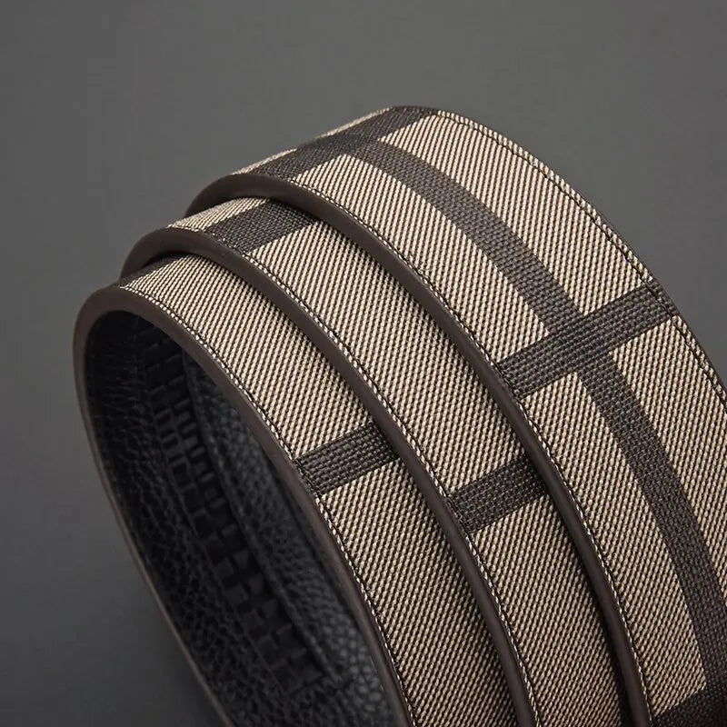 Luxury Brand Men Belt High Quality Leather Business Designer famous Belts for men Jeans Strap Male Metal Buckle belt