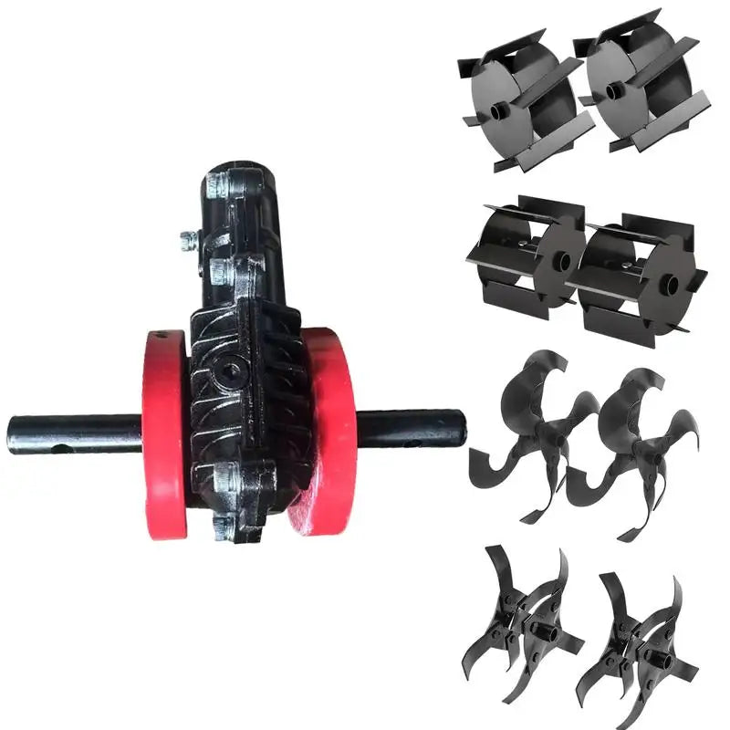 Garden Tiller Wheel Precision Alloy Multi-purpose Weeding Eater Trimmer Enhances Lawnmower Accessory Trimmer Head Rotary