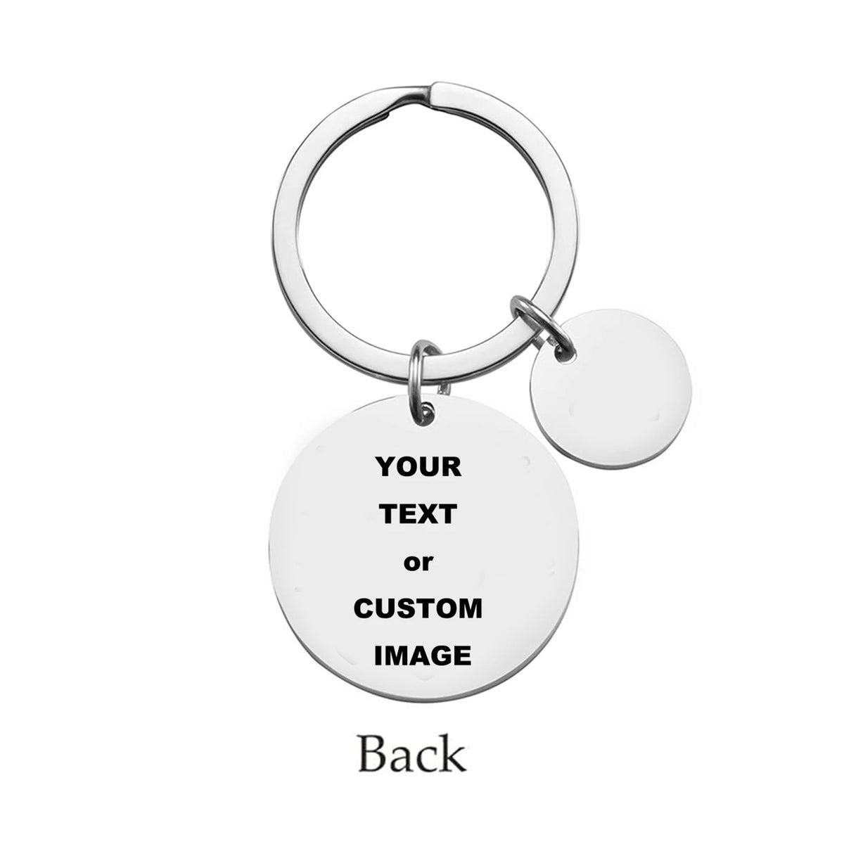 Father’s Day Gift Dad Gifts from Daughter for Birthday Christmas Valentine’s Day Father Daughter Keyring Stainless Steel Jewelry