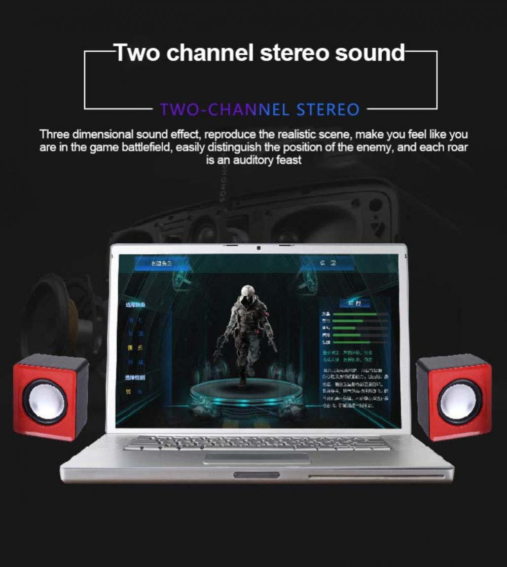 Computer Speaker for Pc Laptop Desktop Caixa De Som Sound Box Music Audio System Bocina Column Acoustics Coluna