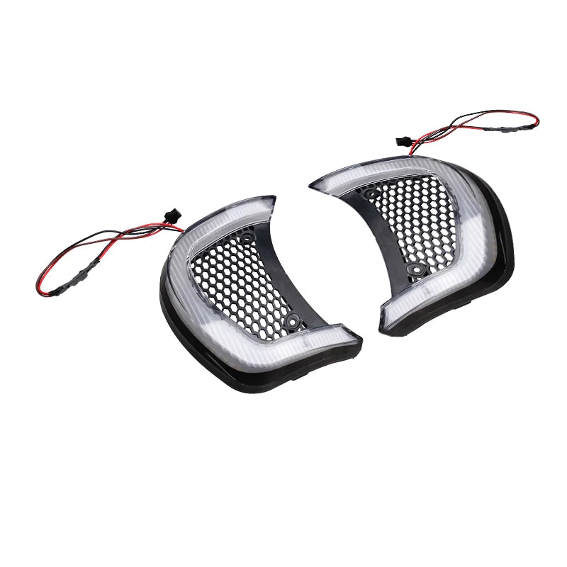 For Touring Road Glide Special CVO 2015-2024 Motorcycle Accessories Headlight Vent Accents Turn Signal Running Indicator